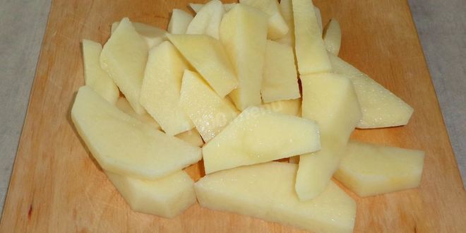 Рецепт картофеля с яйцом в духовке