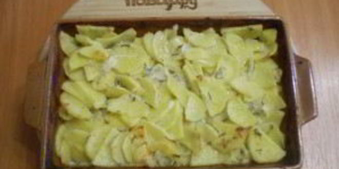 Рецепт картошки в кефире в духовке