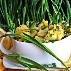 Рецепт Лимонного картофеля с луком