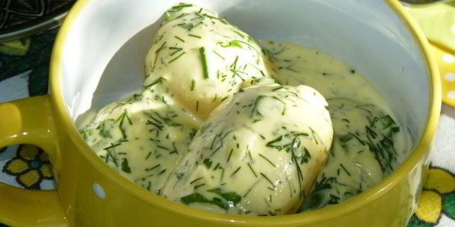 Рецепт молодого картофеля по-деревенски