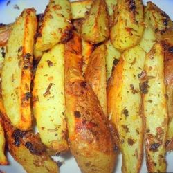 Рецепт Постного картофеля по деревенски