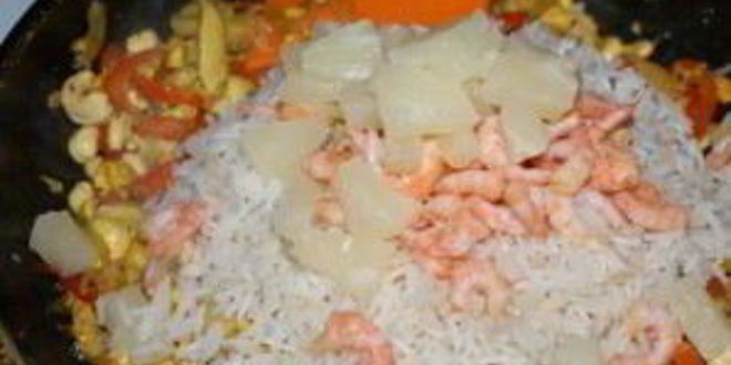 Рецепт риса по-тайски с курицей