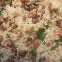 Рецепт Риса с фасолью и беконом