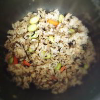 Рецепт Риса с грибами шиитаке в мультиварке