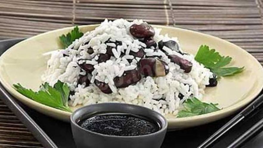 Рецепт риса с красными бобами