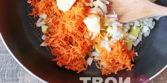 Рецепт риса с морковью