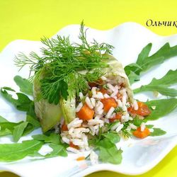 Рецепт Риса с овощами и куриным филе