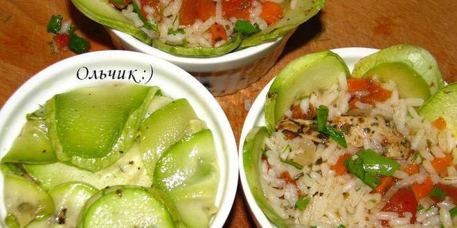 Рецепт риса с овощами и куриным филе