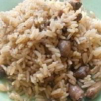 Рецепт Риса с сердечками в рукаве