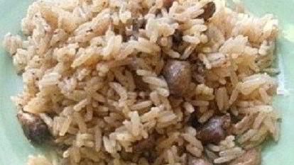 Рецепт Риса с сердечками в рукаве