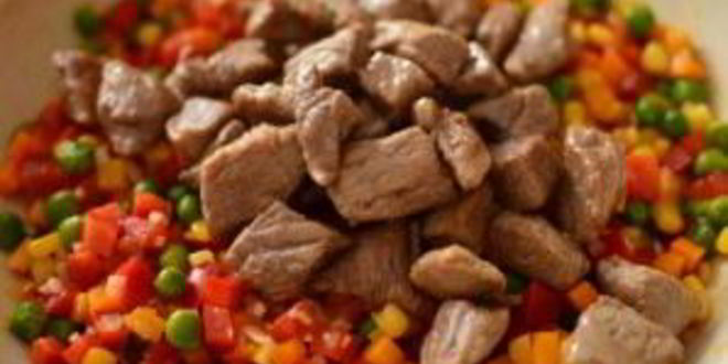 Рецепт риса со свининой