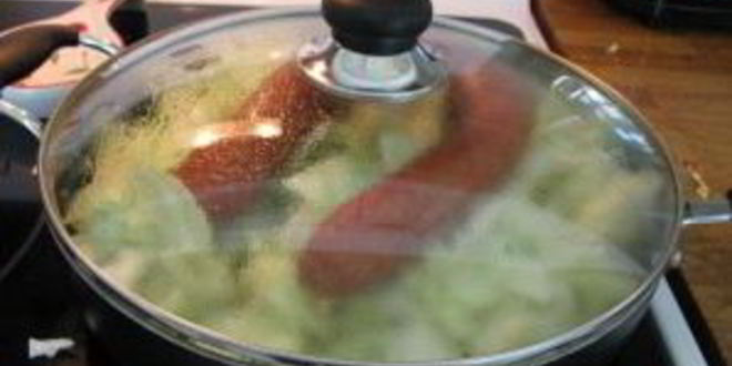 Рецепт жареной картошки с капустой