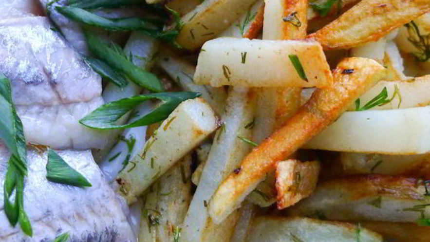 Рецепт жареной картошки