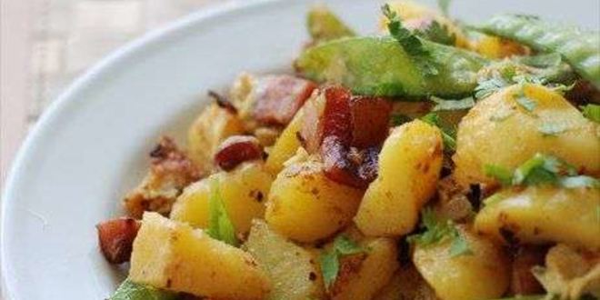 Рецепт жареного картофеля по-селянски