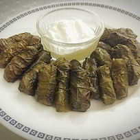 Азербайджанская долма в виноградных листьях