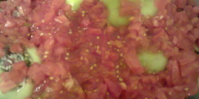 Рецепт долмы с баклажаном и болгарским перцем