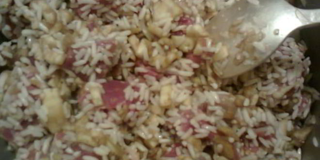 Рецепт долмы с баклажаном и болгарским перцем