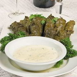 Рецепт Долмы с соусом мацони