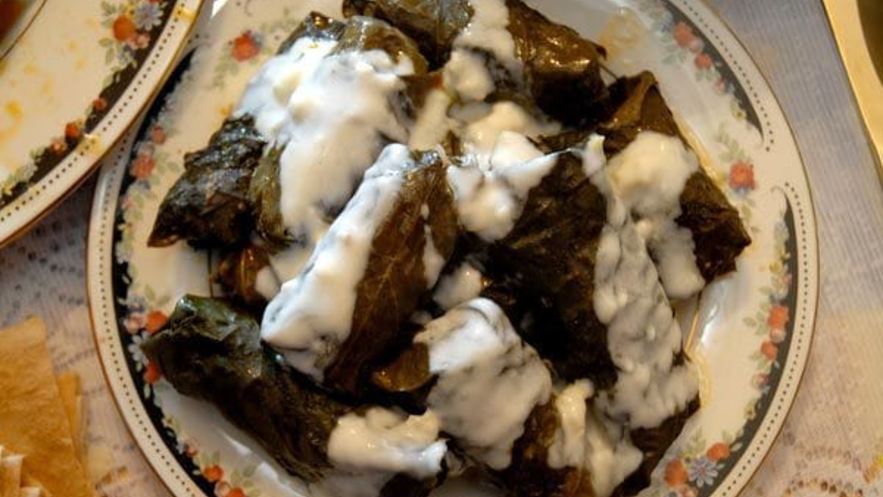 Рецепт долмы с виноградными листиками