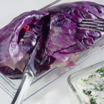 Рецепт Голубцов из красной капусты с уткой