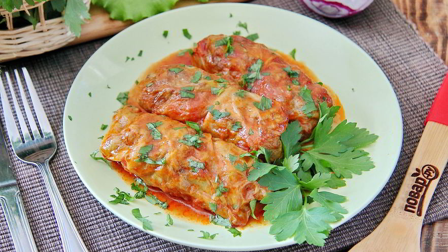 Рецепт голубцов из молодой капусты с фаршем и чечевицей