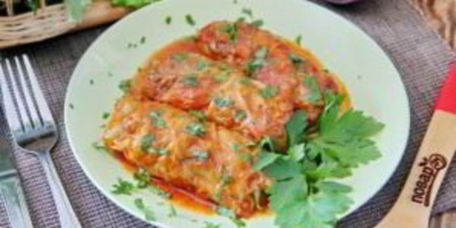 Рецепт голубцов из молодой капусты с фаршем и чечевицей