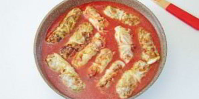 Рецепт голубцов из молодой капусты с фаршем и чечевицей