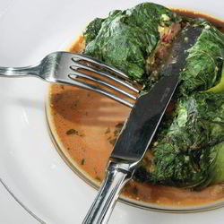 Рецепт Голубцов из романо с бараниной и чечевицей