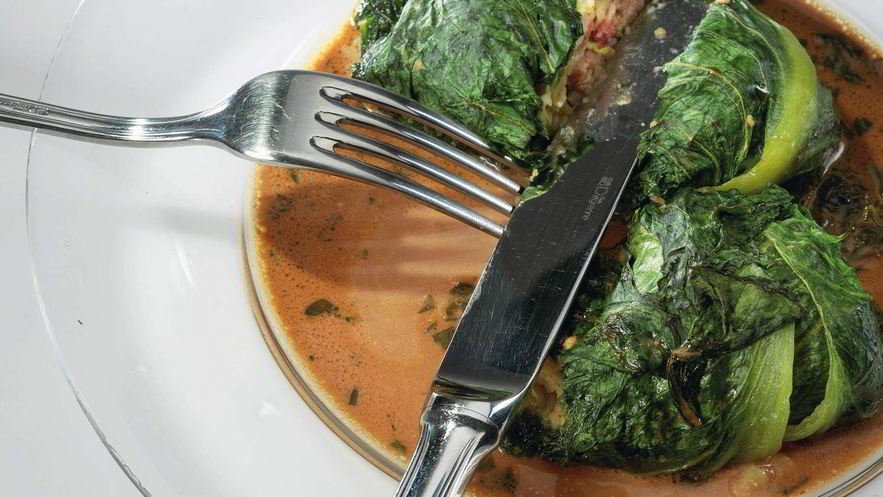 Рецепт голубцов из романо с бараниной и чечевицей