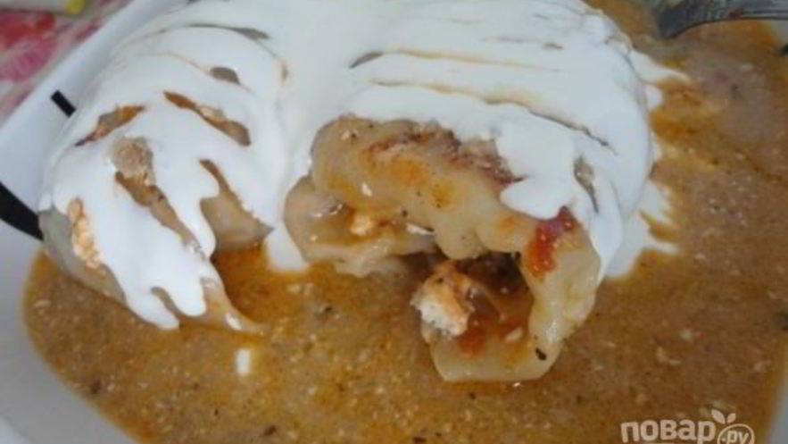 Рецепт голубцов в соусе