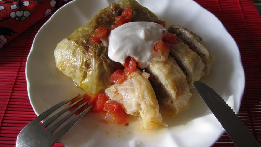 Рецепт голубцов в томатном соусе