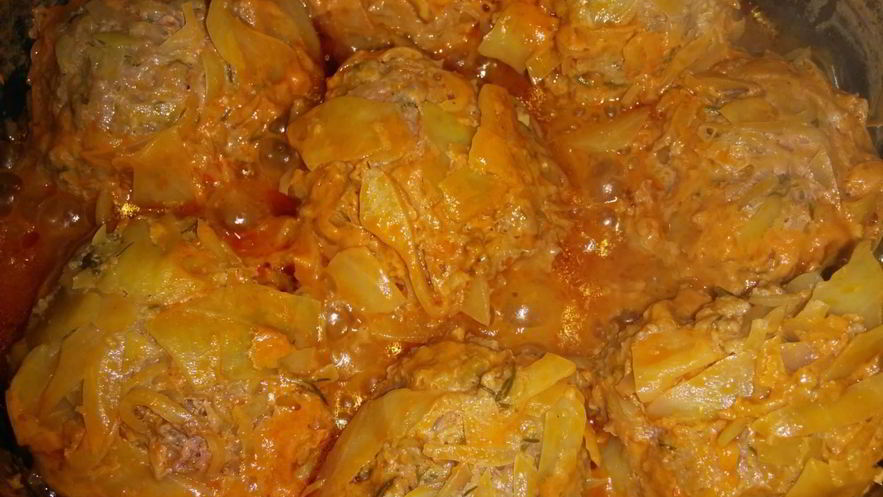 Рецепт ленивых голубцов без риса