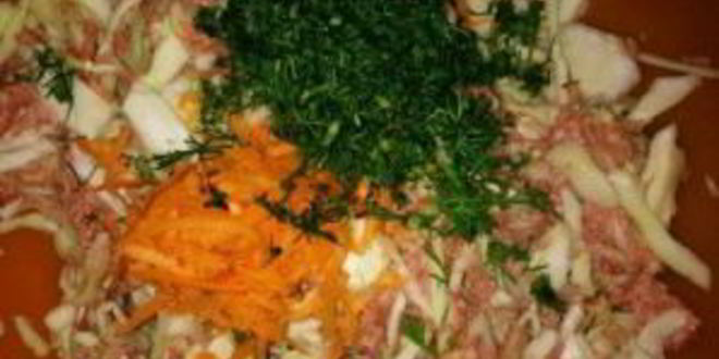 Рецепт ленивых голубцов без риса