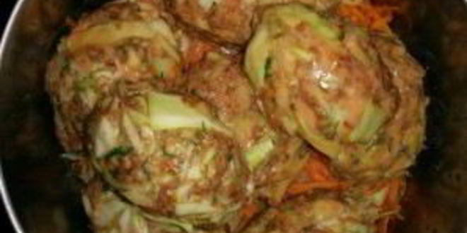 Рецепт ленивых голубцов без риса