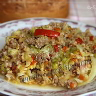 Рецепт Ленивых голубцов с булгуром