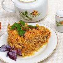 Рецепт Ленивых голубцов слоями в мультиварке