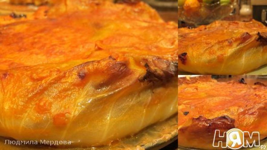 Рецепт запеченного ленивого голубца