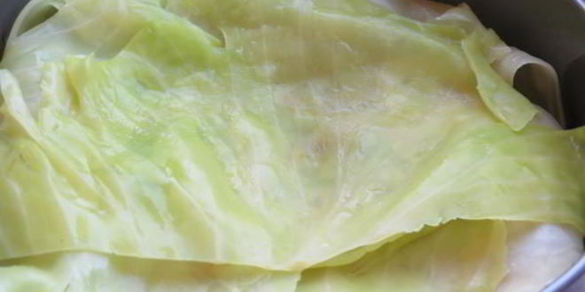 Рецепт запеченного ленивого голубца