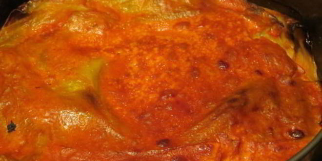 Рецепт запеченного ленивого голубца