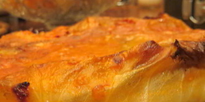 Рецепт запеченного ленивого голубца