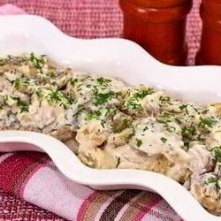 Рецепт Белых грибов в сметане