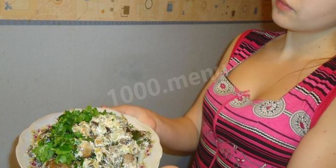 Рецепт белых грибов, жаренных в сливках