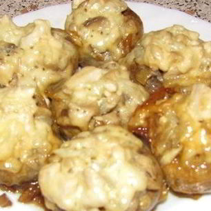 Рецепт Фаршированных грибов в мультиварке