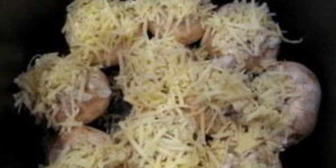 Рецепт фаршированных грибов в мультиварке