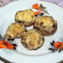 Рецепт Фаршированных шампиньонов с сыром