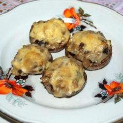 Рецепт Фаршированных шампиньонов с сыром