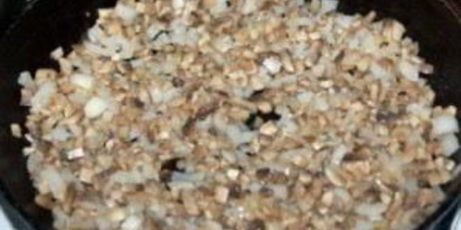 Рецепт фаршированных шампиньонов с сыром