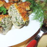 Рецепт Фаршированных шампиньонов Шик