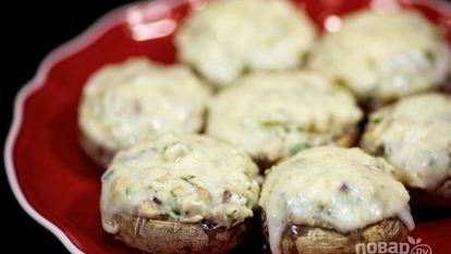 Рецепт Грибов фаршированных