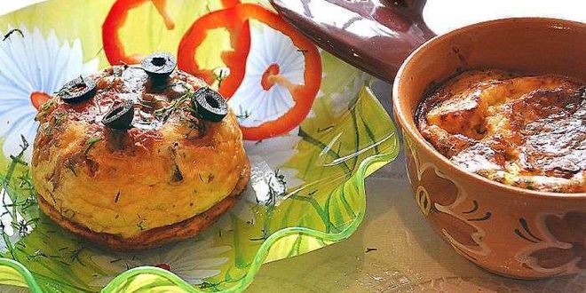 Рецепт грибов с овощами в горшочках